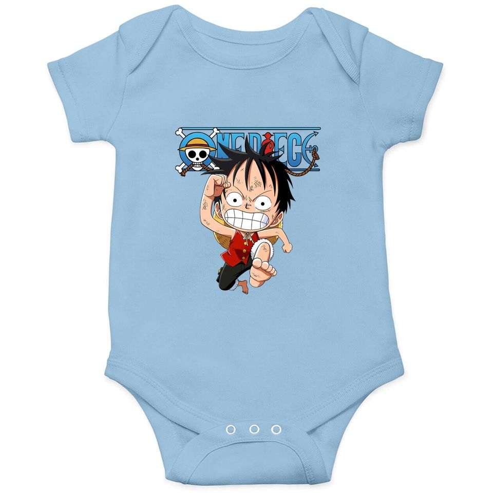 Monkey D.luffy One Piece Baby Bodysuit