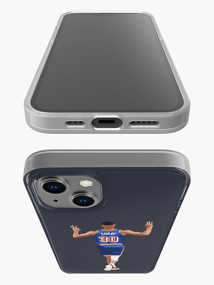 Stephen Curry Vector Back iPhone Case