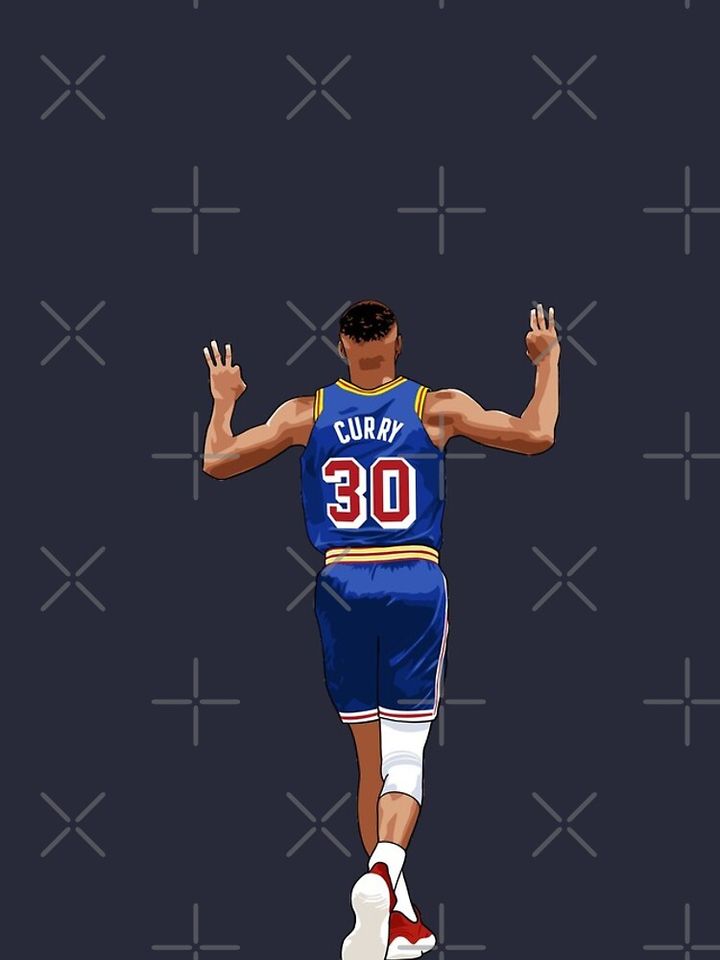 Stephen Curry Vector Back iPhone Case