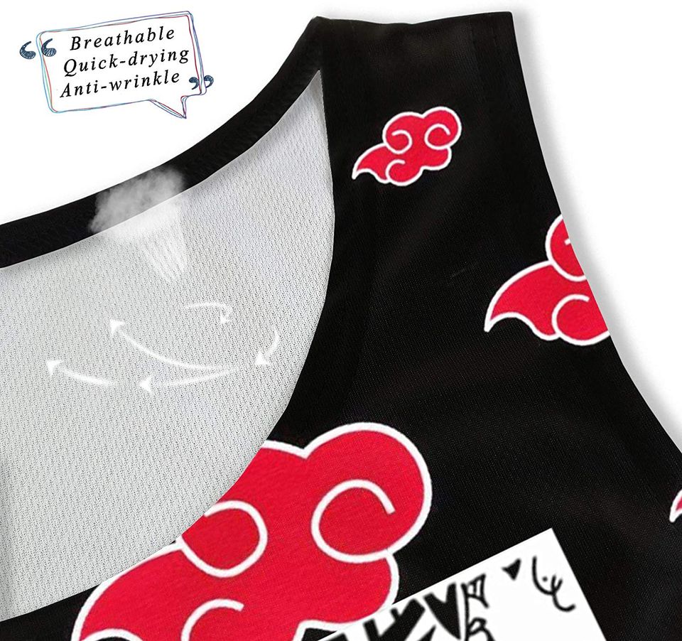 Narutoo Akatsuki Uchiha Itachi 3D Print Tanktop