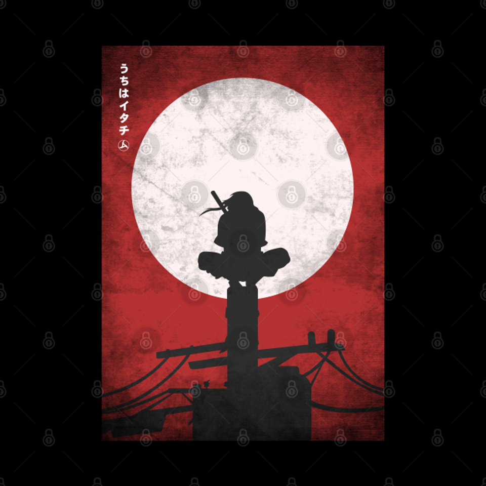 Bloody Sky - Itachi - Phone Case
