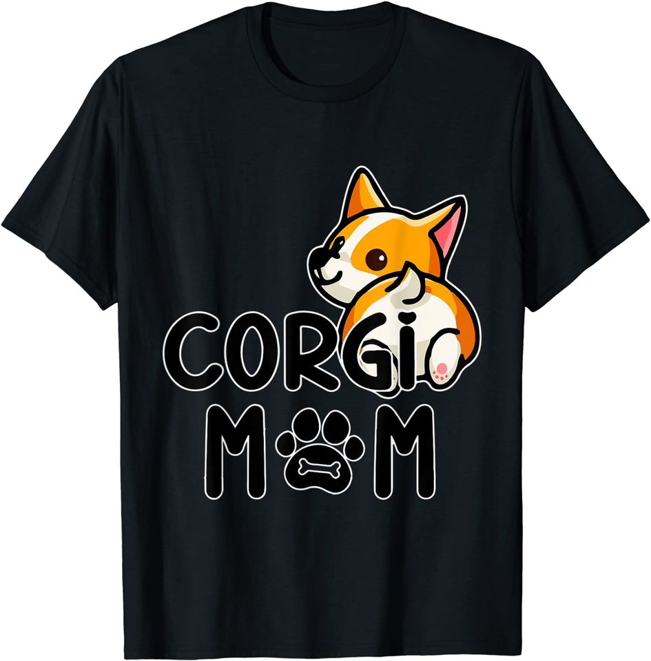 White Corgi T-Shirt