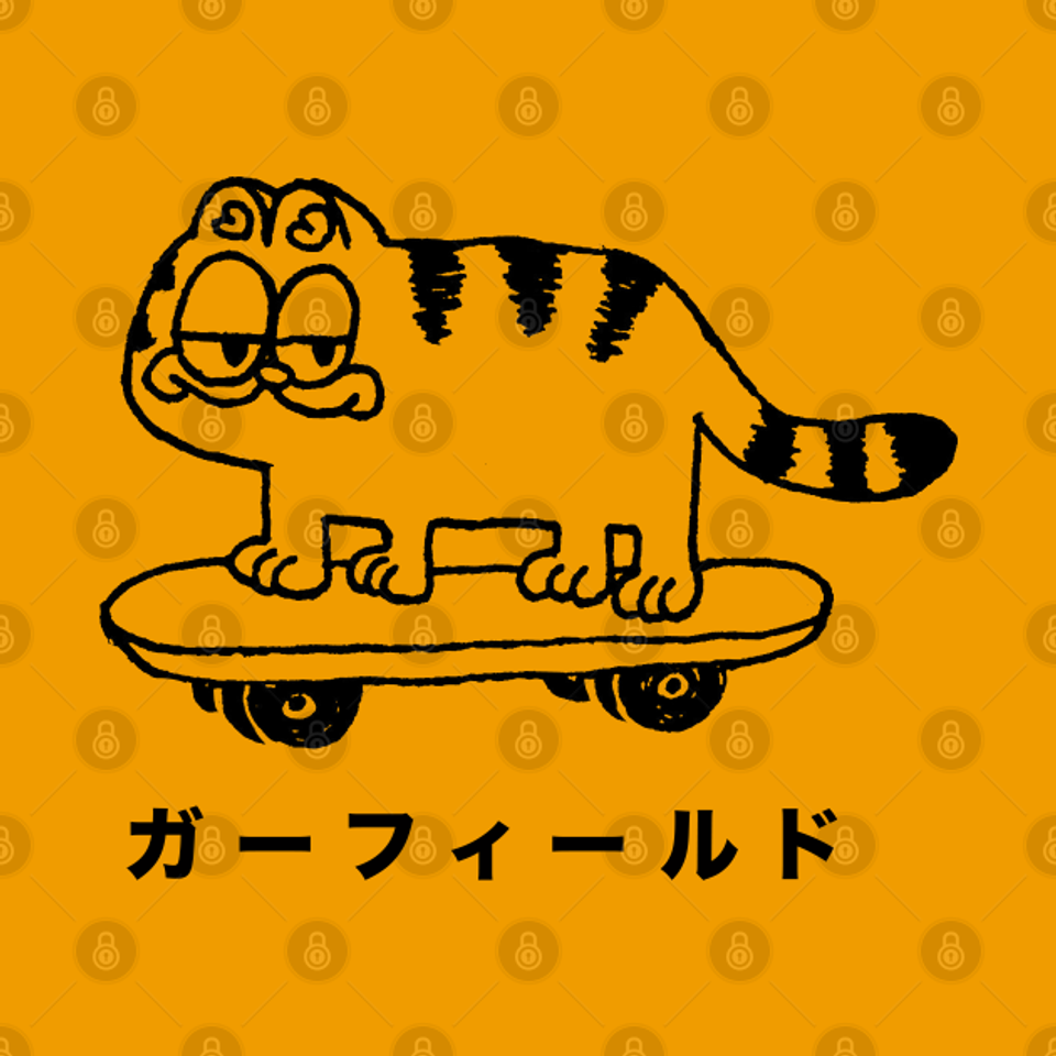 cool garfield - Garfield - Phone Case