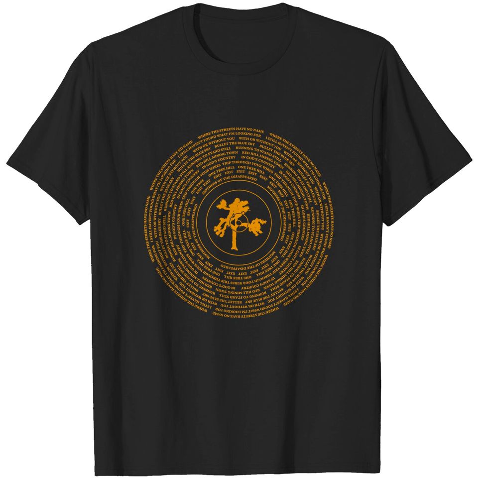 U2 Joshua Tree Vinyl T-Shirts
