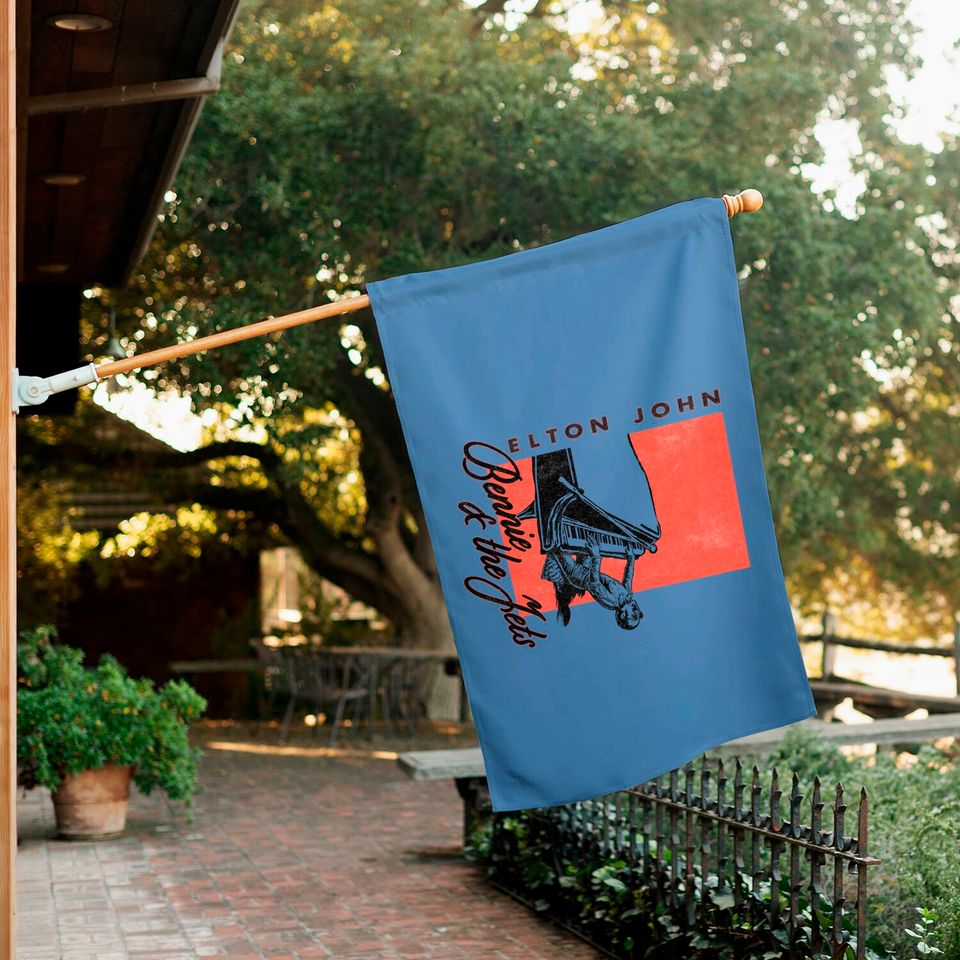 Elton John Bennie And The Jets House Flag