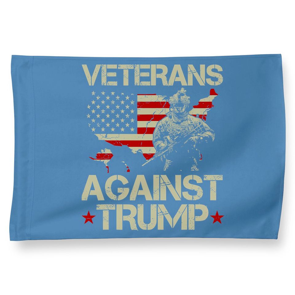 Veterans Against Donald Trump House Flag