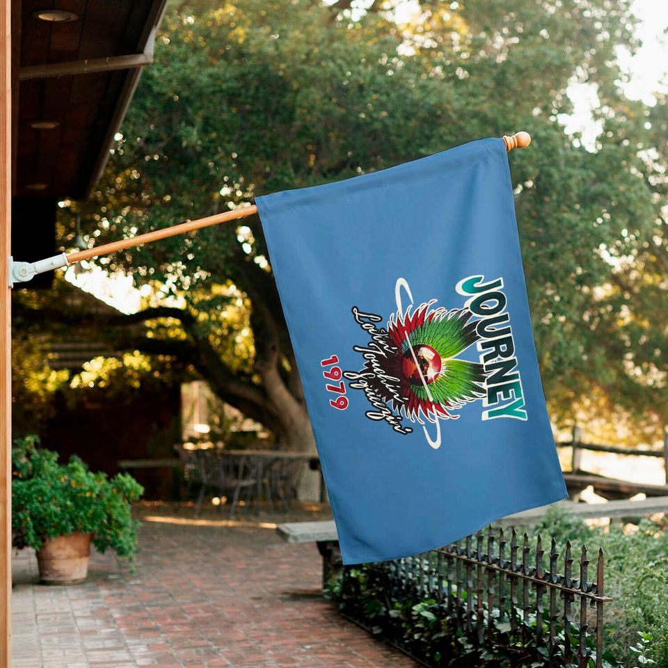 Journey 80s Rock Band 1979 House Flag