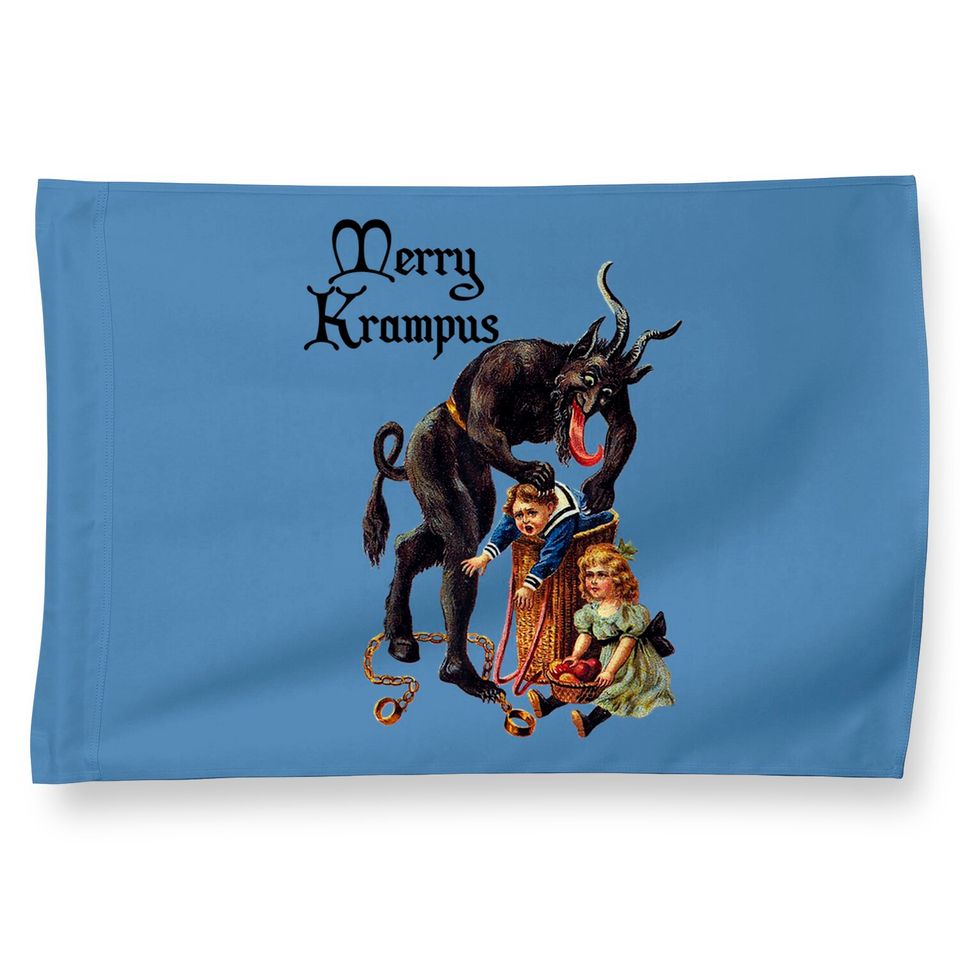 Merry Krampus House Flag