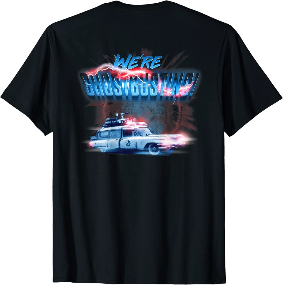 Ghost Silhouette T-Shirt Ghostbusters: Afterlife Ghostbusting Glow Ecto-1