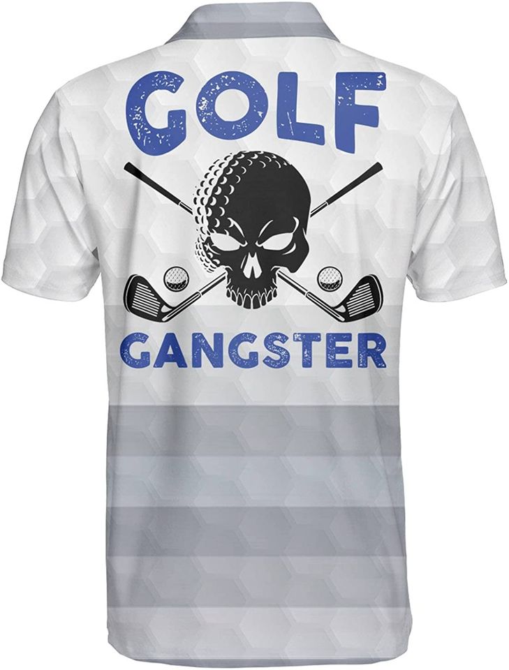 Skull Goft 3D Printed Polo Shirt