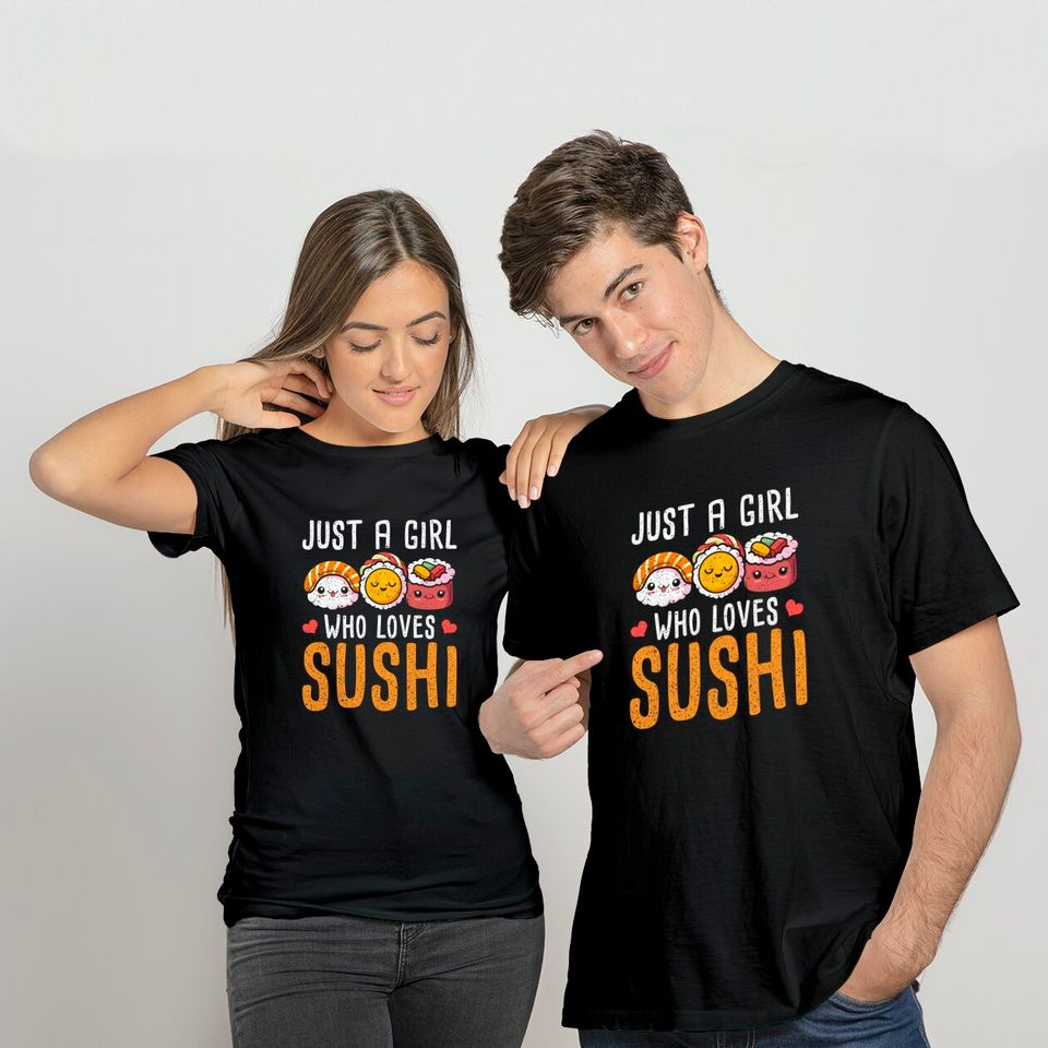 Just A Girl Who Loves Sushi Pullover Hoodie