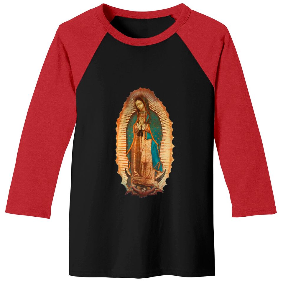 Our Lady Of Guadalupe Baseball Tee