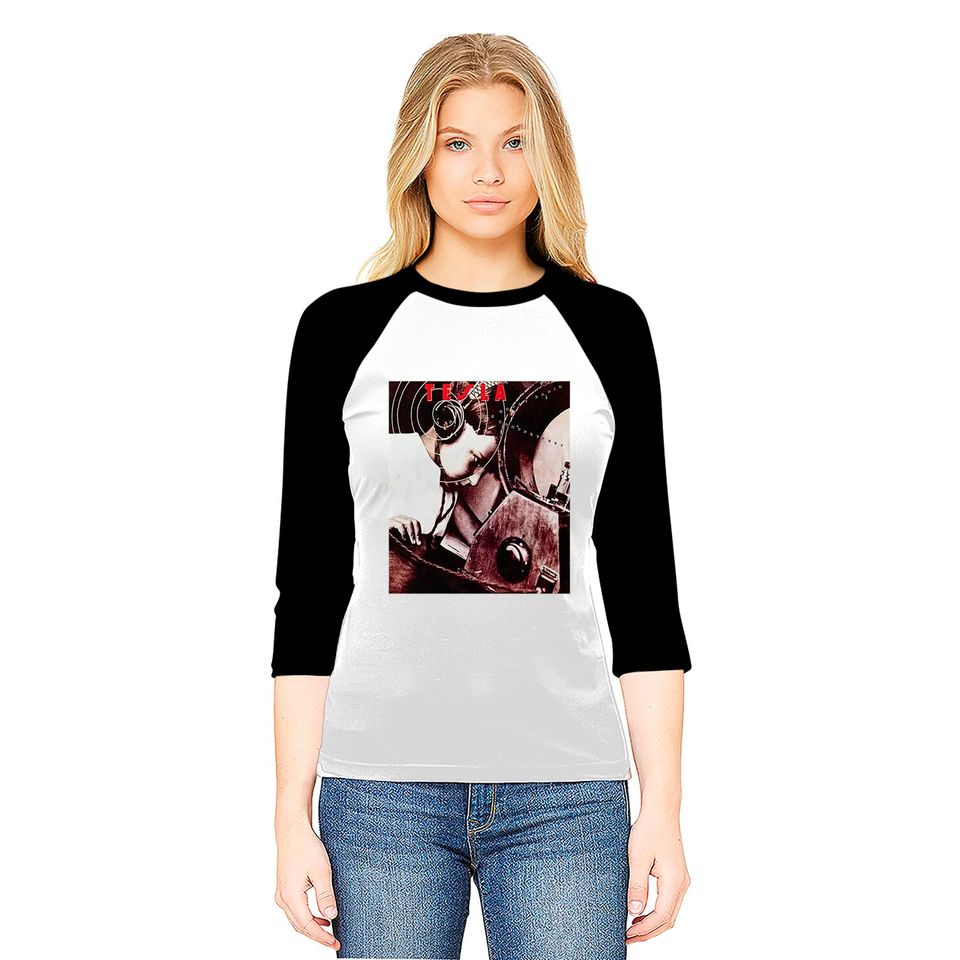 Tesla Band Classic Baseball Tee