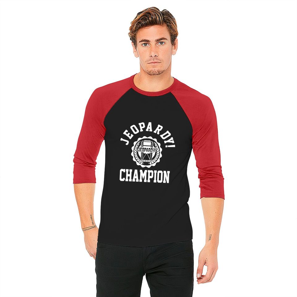Jeopardy Champion Baseball Tee