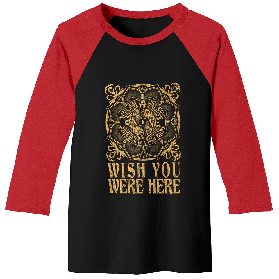 Pink Floyd Wish You Were Here Baseball Tee