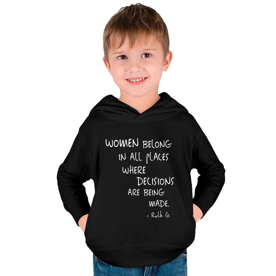 Equal Rights Women Rights Political Feminism Feminist Gift Kids Pullover Hoodie