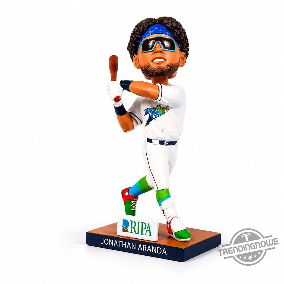 Jonathan Aranda Tampa Bay Rays 2026 Dashboard Bobblehead