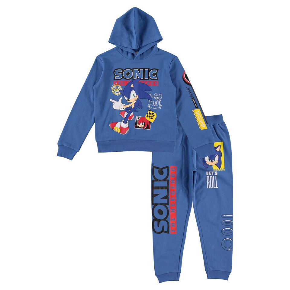 Boys Sonic Hoodie Joggers Sets