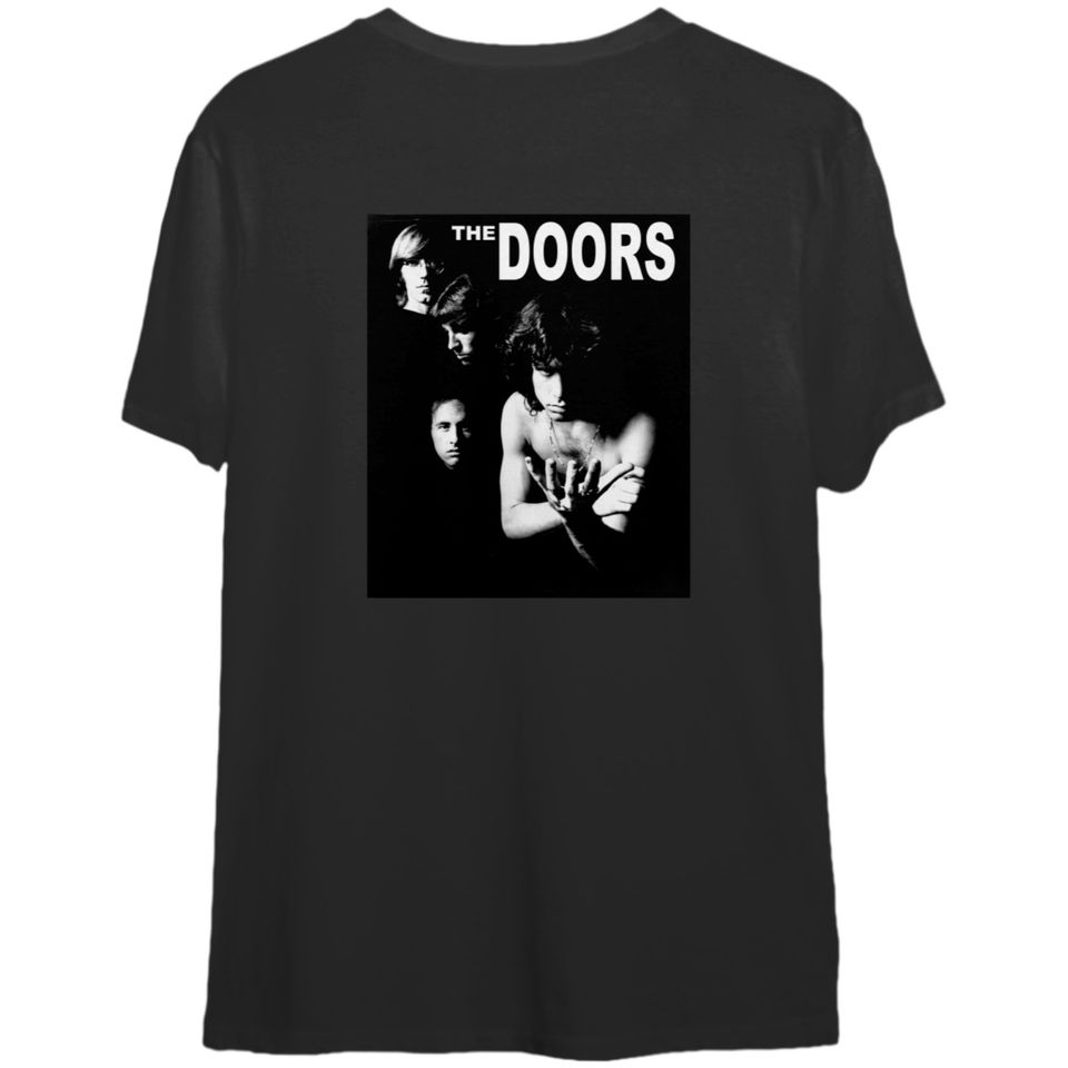 Vintage The Doors Merch T-shirt Jim Morrison Double Side Rare 80s