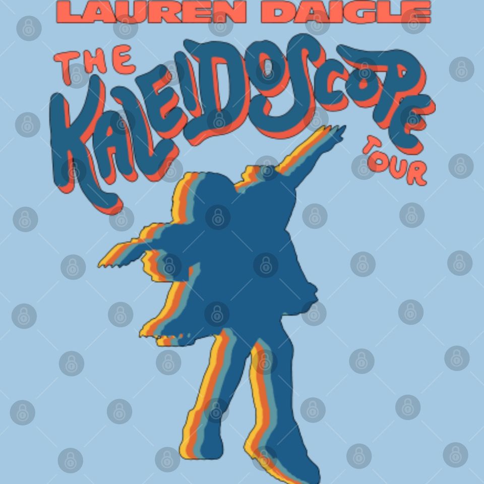 Lauren Daigle tour 2024 Poster Set, Lauren Daigle The Kaleidoscope Tour 2024 Poster Set, Lauren Daigle Merch Poster Set