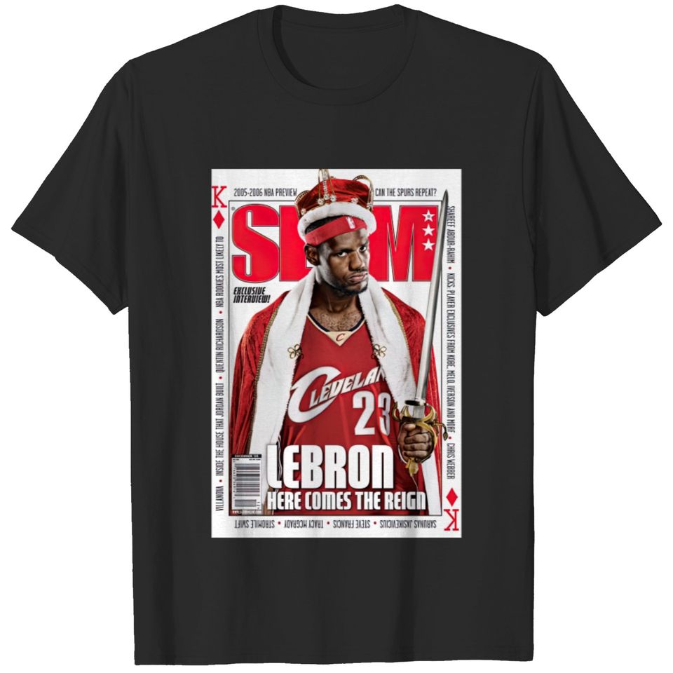 Slam Magazine Issue 93 Lebron James T shirt
