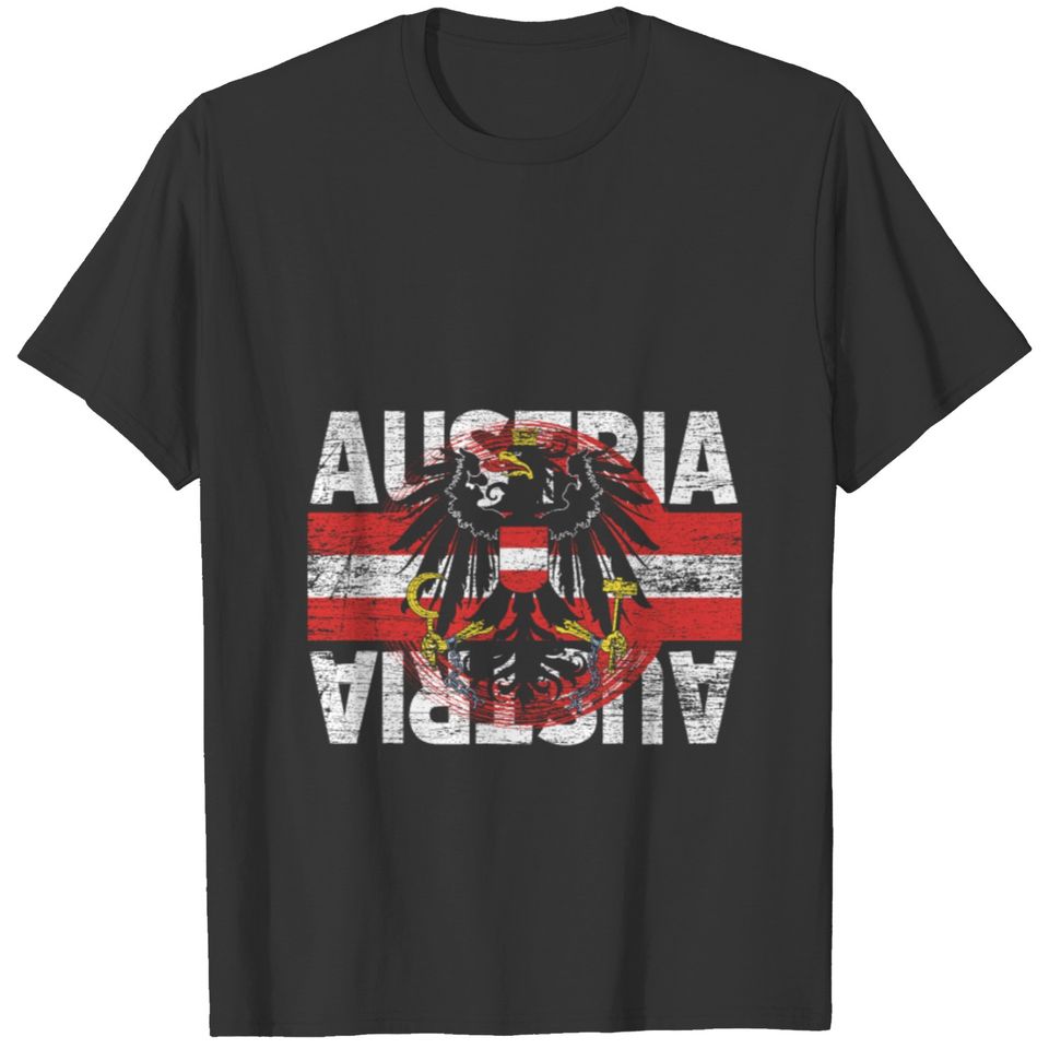 Austria Flag Nationality Austrian Vienna Gift T-shirt