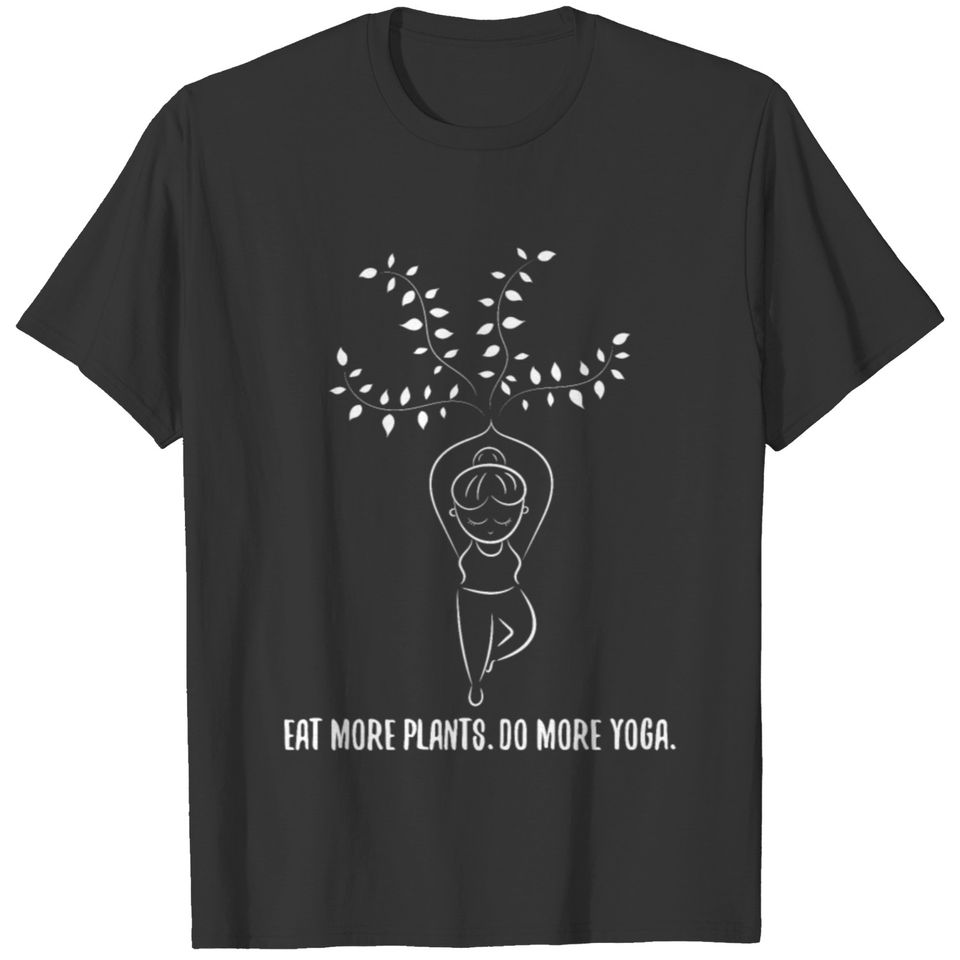 Yoga Quotes Vegan Vegetarian Yoga Instructor Gift T-shirt