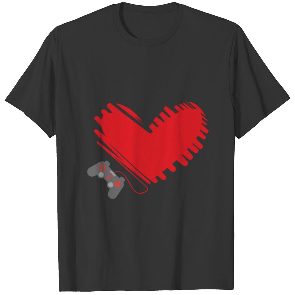 Gaming love T-shirt