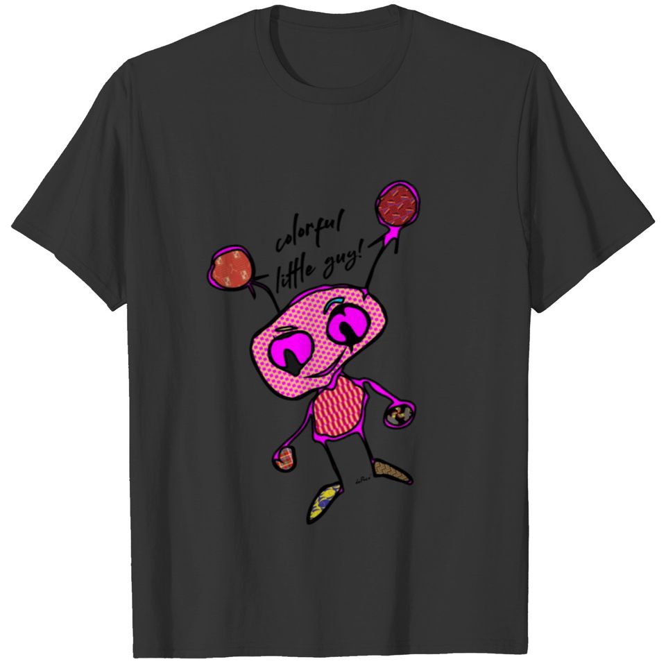 colorful little guy T-shirt