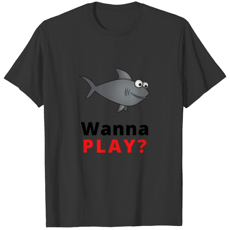 Funny Swimming Spell With Shark For Children T-shirt