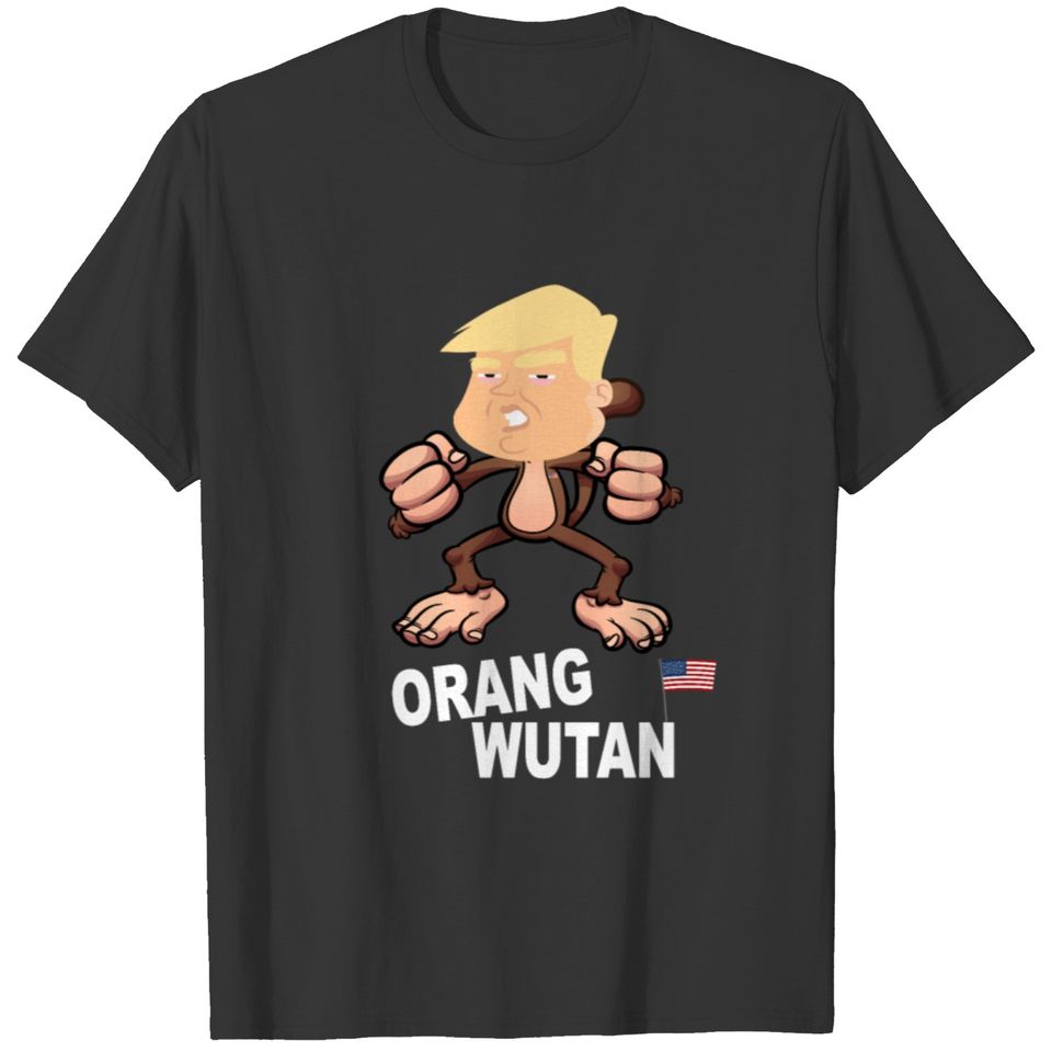 Donald Trump monkey election campaign saying Orang T-shirt