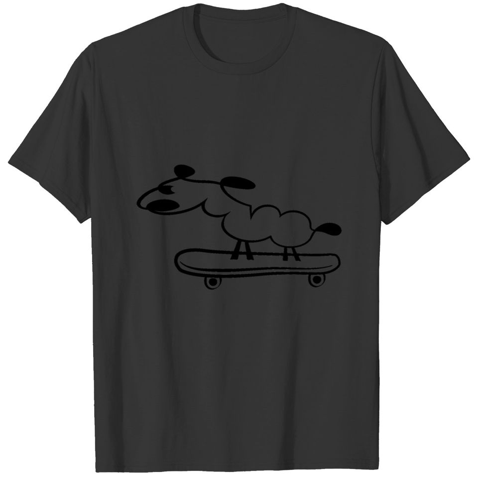 Skater sheep T-shirt