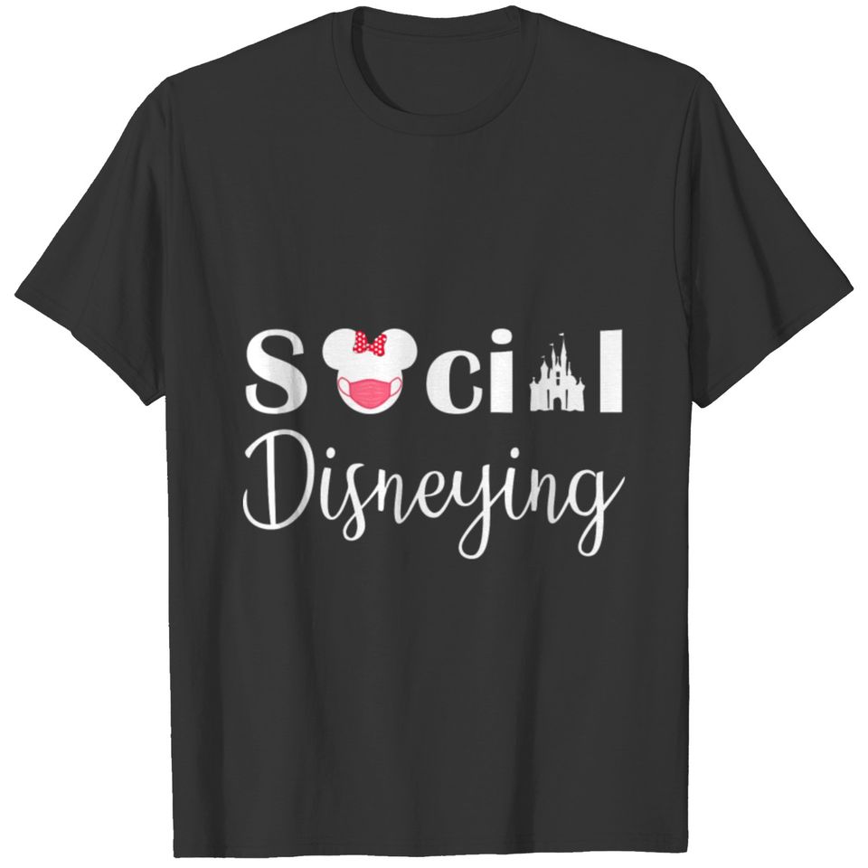 Social Disneying Funny Social Distancing birthday T-shirt
