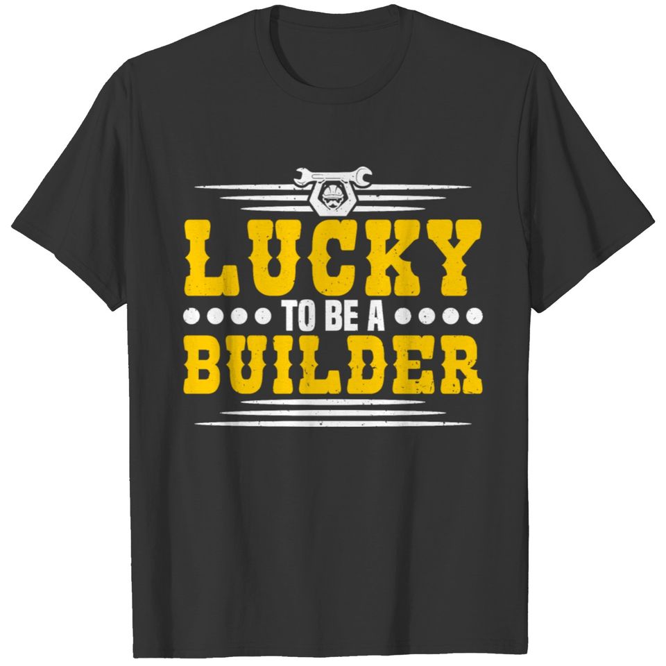 Construction Tools Builder T-shirt