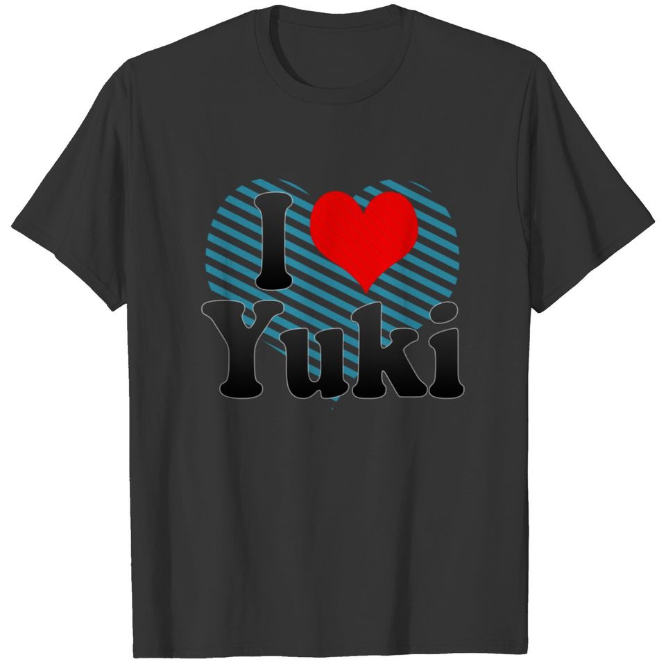 I Love Yuki, Japan T-shirt