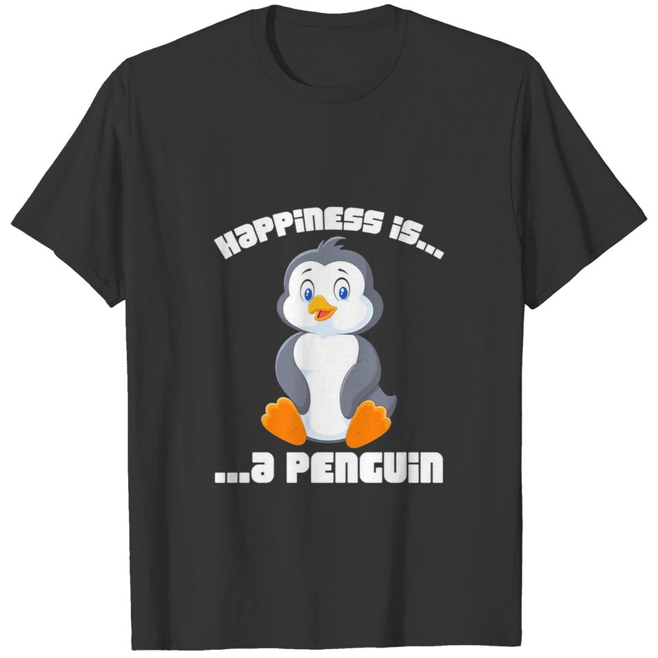 Happiness Is A Penguin T-shirt