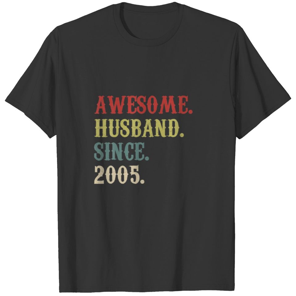 17 Wedding Aniversary Gifts Him - Awesome Husband T-shirt