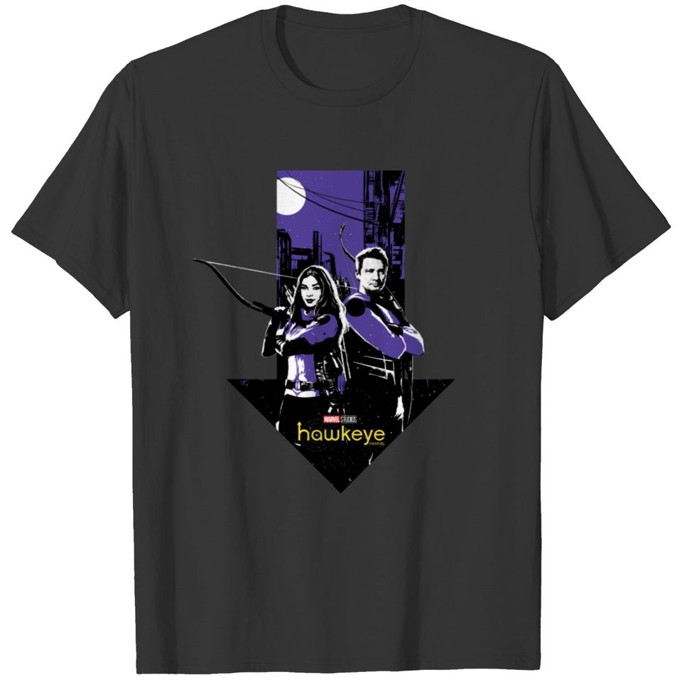 Kate Bishop & Hawkeye Arrow Graphic T-shirt