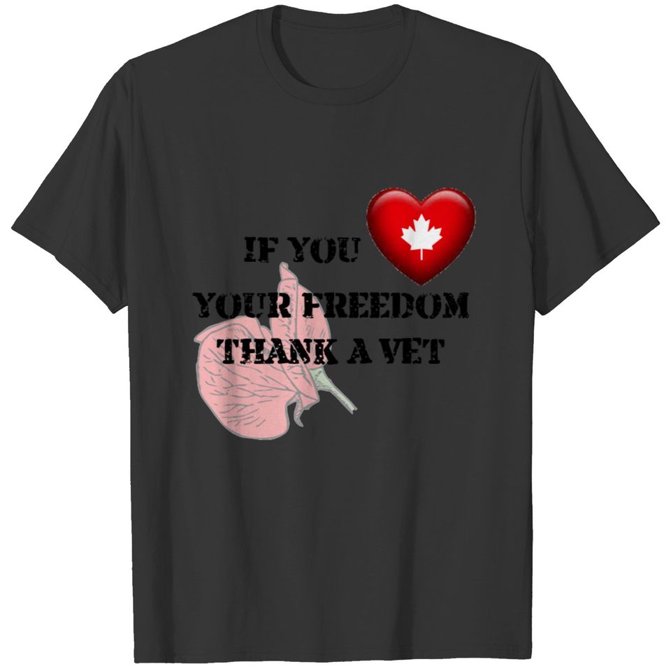 Luv Freedom Remembrance Day s T-shirt