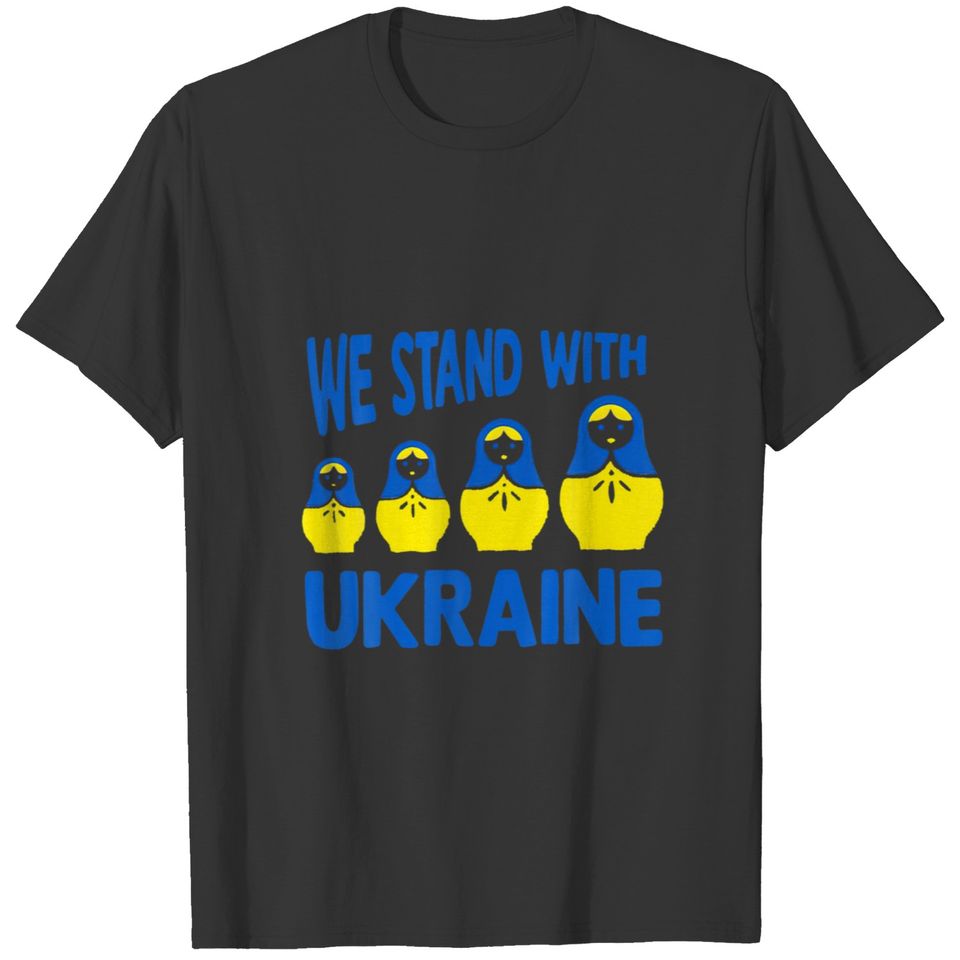 I Stand With Ukraine No War Stop The War Earthday T-shirt