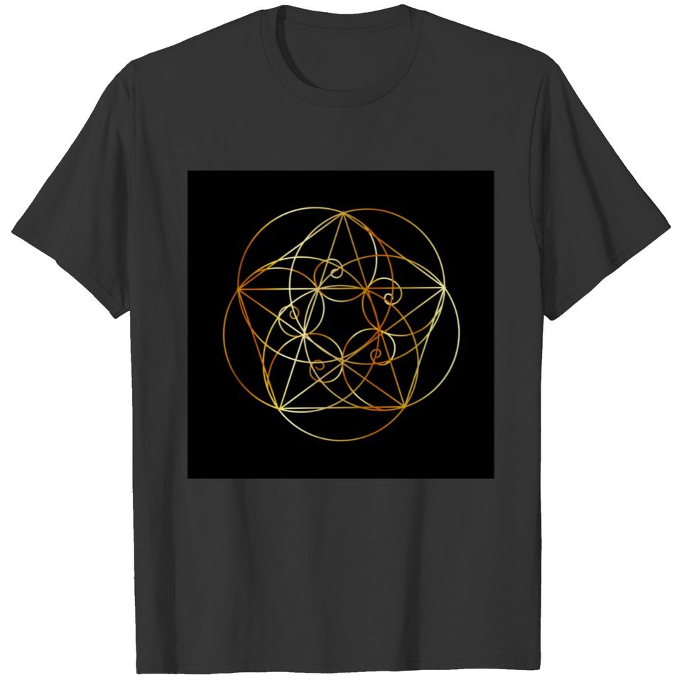 Fibonacci Spiral- The sacred geometry T-shirt