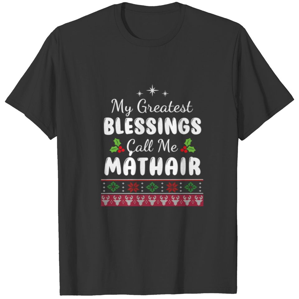 Greatest Blessings Irish Mother Máthair Gifts Chri T-shirt