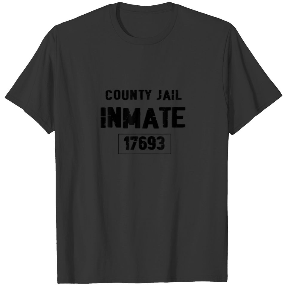 County Jail Inmate Prisoner | Halloween Prisoner C T-shirt