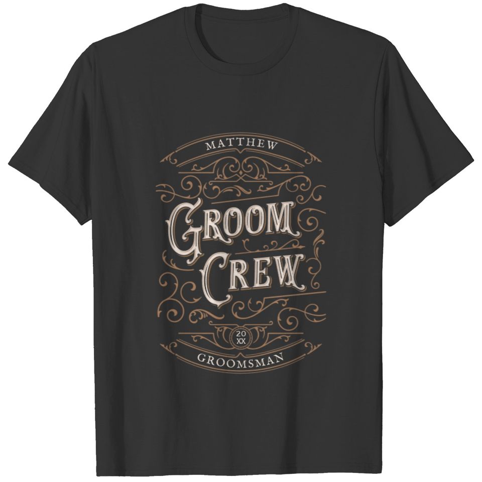 Personalized Bachelor Party T-shirt