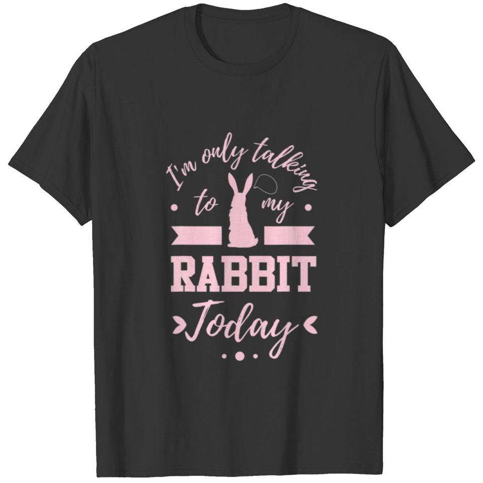 Just A Girl Who Loves Rabbits Cute Bunny T-shirt