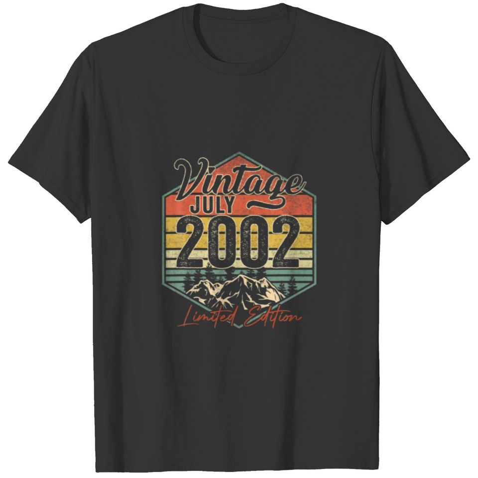 20 Year Old Vintage July 2002 Limited Edition T-shirt