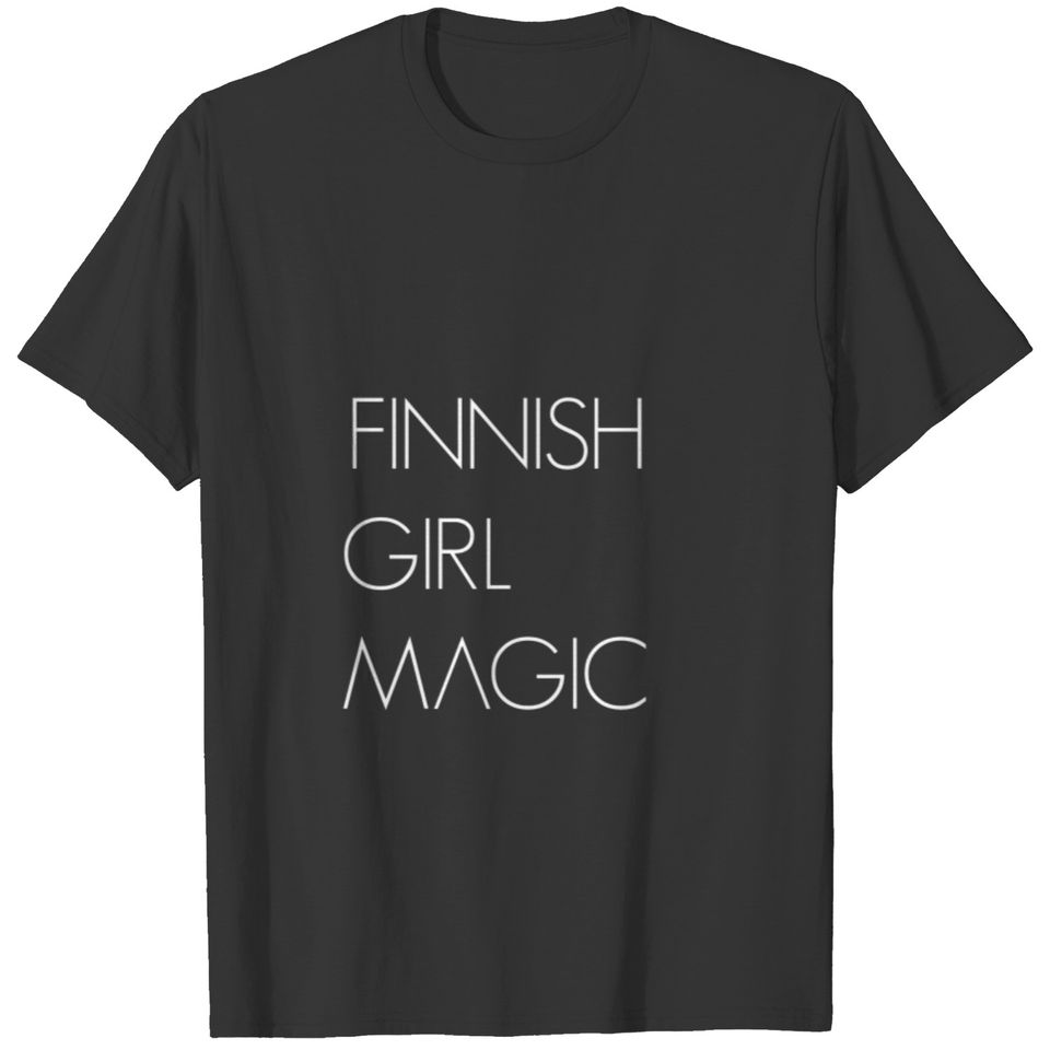 Finnish Girl Magic Finnish Woman T-shirt