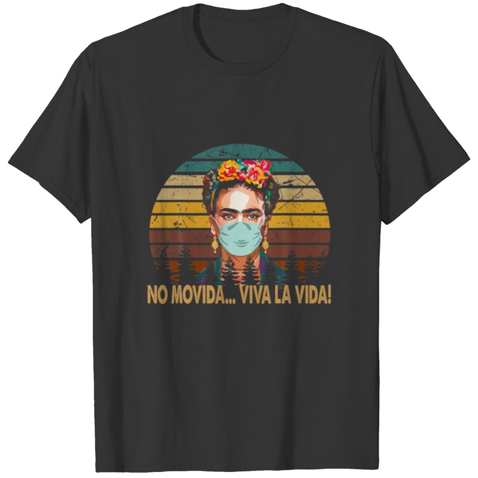 Vintage La Pintora Mexican Lottery Love Frida Mask T-shirt