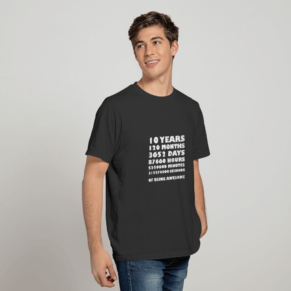 10 Years 120 Month T-shirt