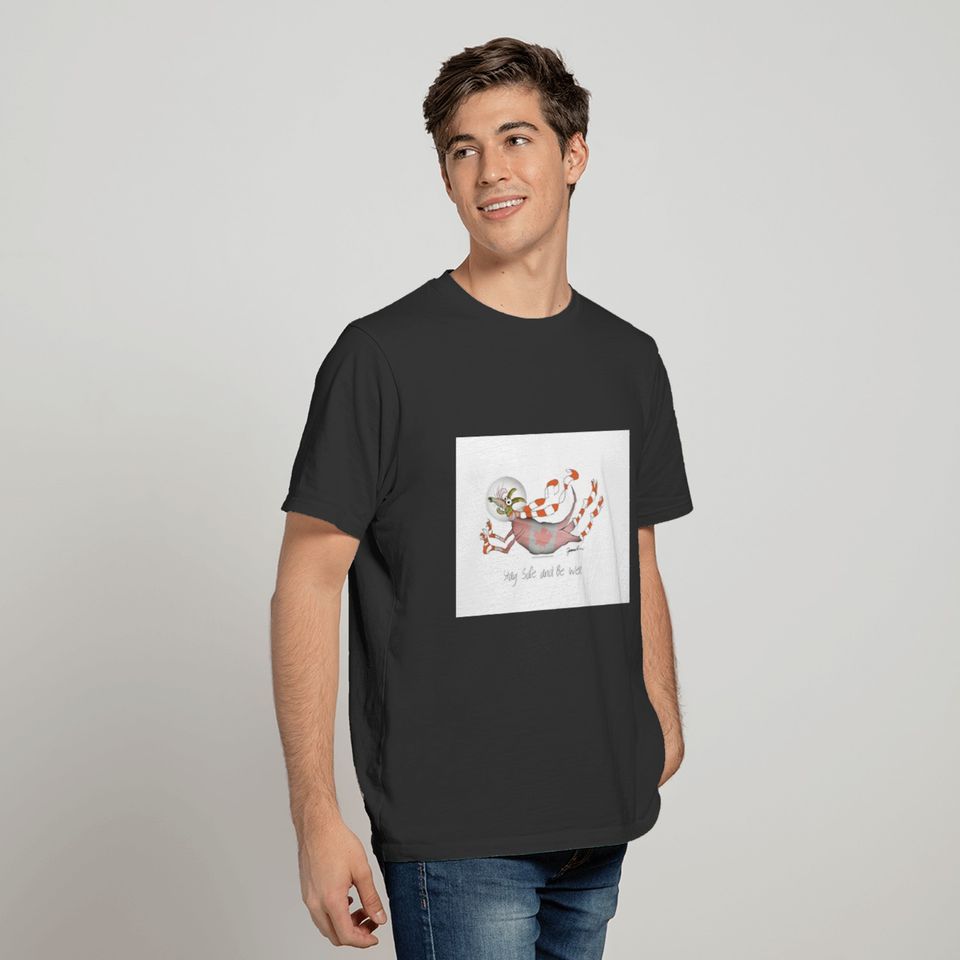 Canada stay safe be well polo T-shirt